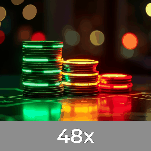 48x: Slot Machines com Mega Prêmios, Jogos de Mesa Estratégicos, e Experiência de Real Dealer!